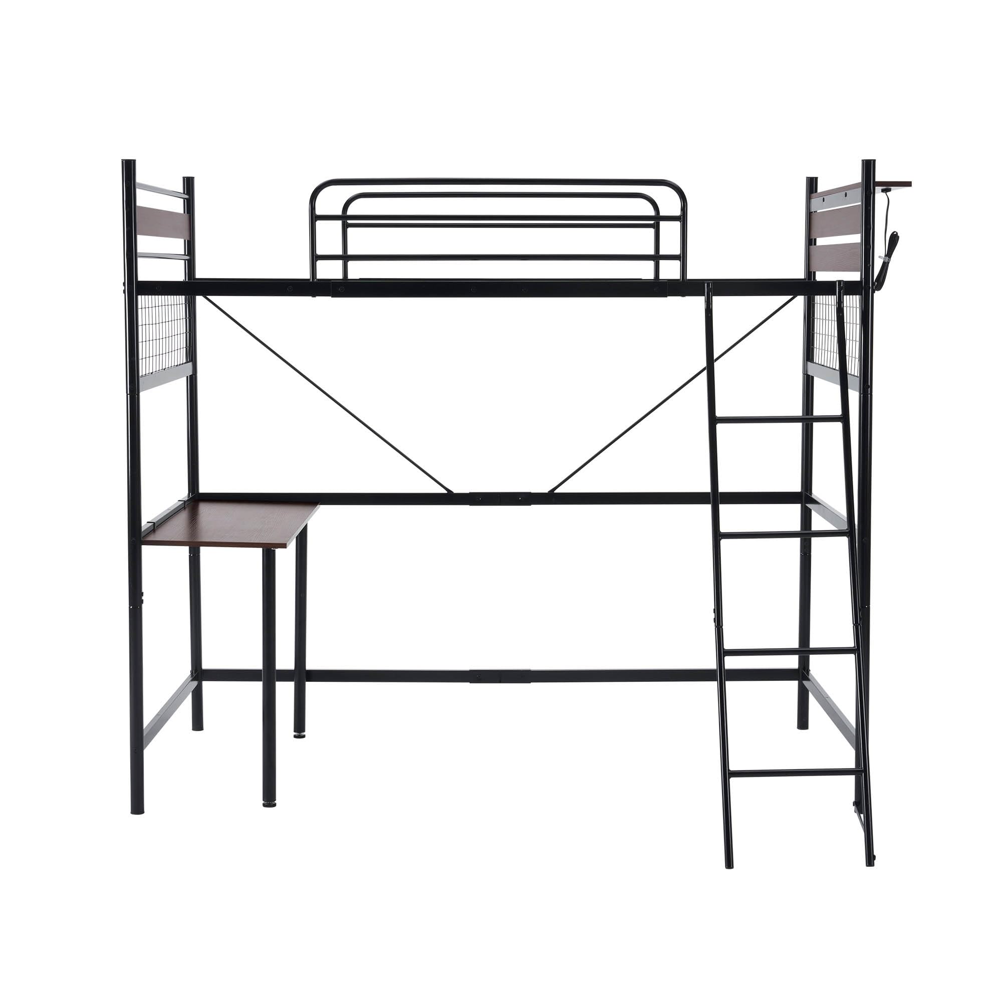 Amazon｜ロフトベッド パイプベッド シングル 3WAY 高さ調節