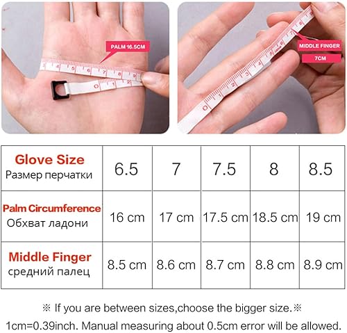 Vista 2 de Suvoiier Women's Gloves Artificial Leather Women's Winter Gloves Multiple Colors Women's Leather Gloves