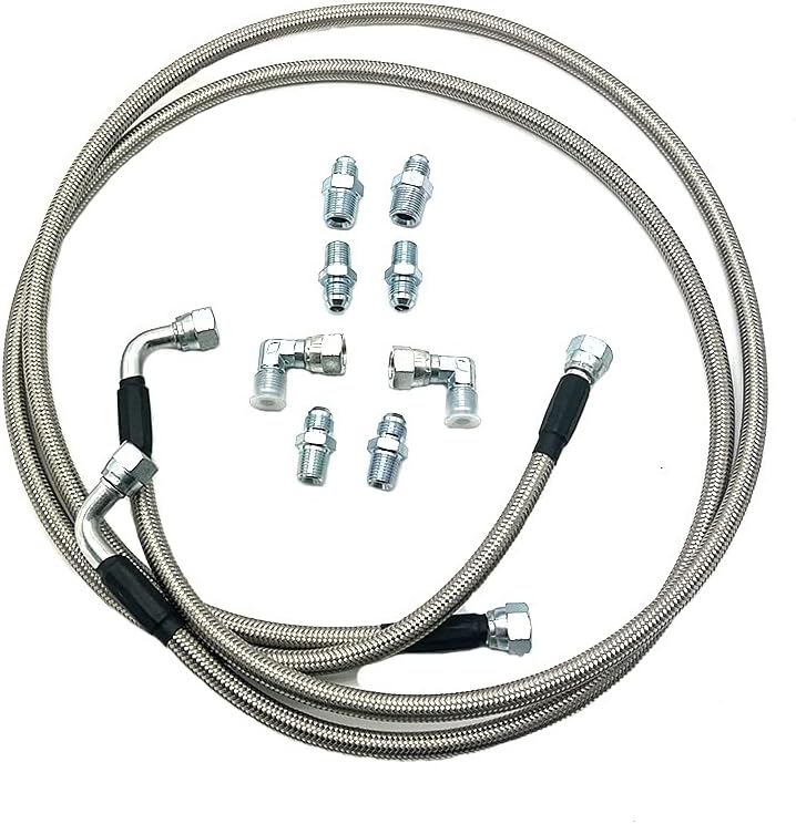 POWERWORKS Stainless Steel Flexible Braided Transmission