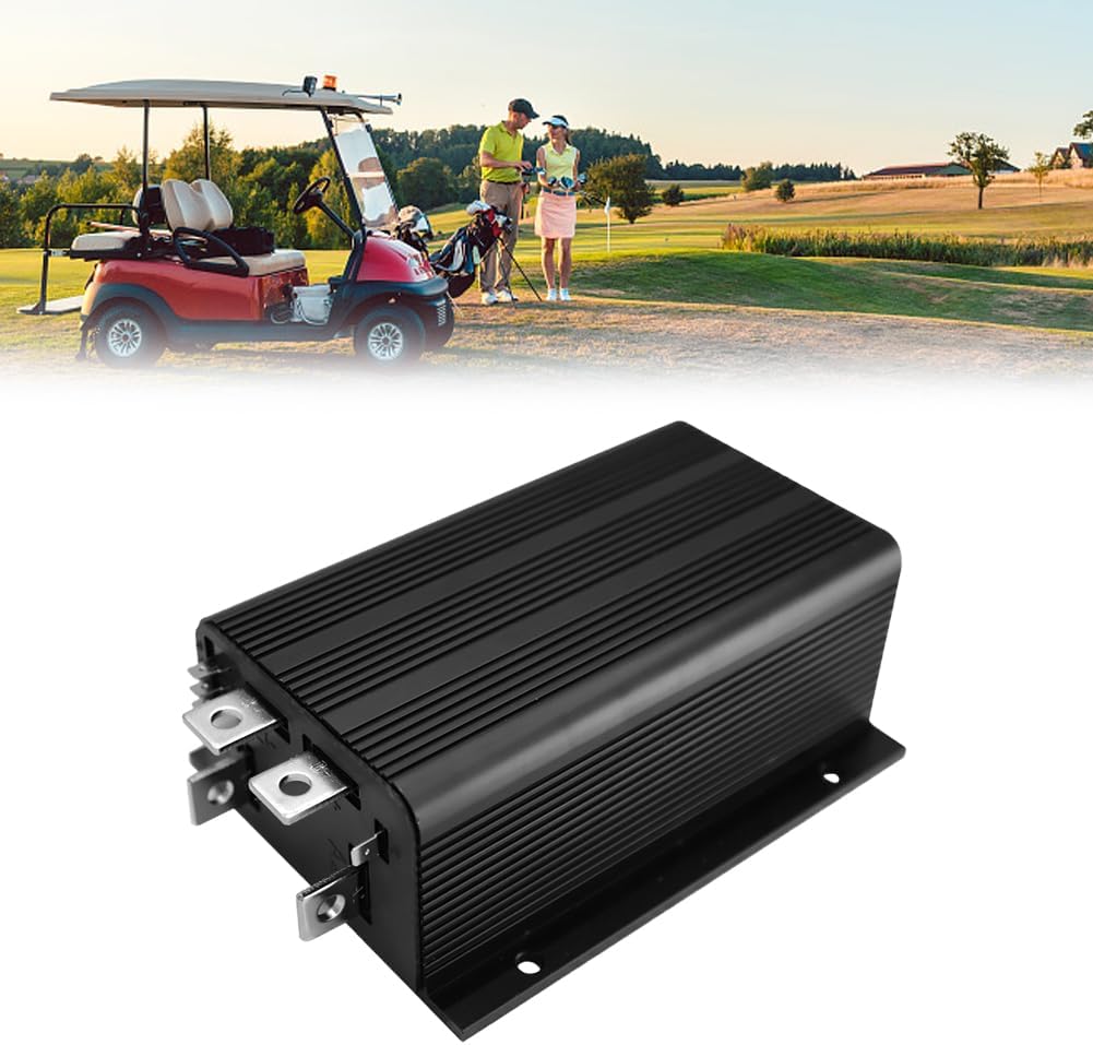 Golf Cart Controller, 36V 500A Golf Cart Speed Controller for 1995-2002 Yamaha G8, G9, G14, G16, Golf Cart Motor Controllers, 1k-0 Throttle Type, Replace for JF3-86510-11-00, JN4-86510-01-00