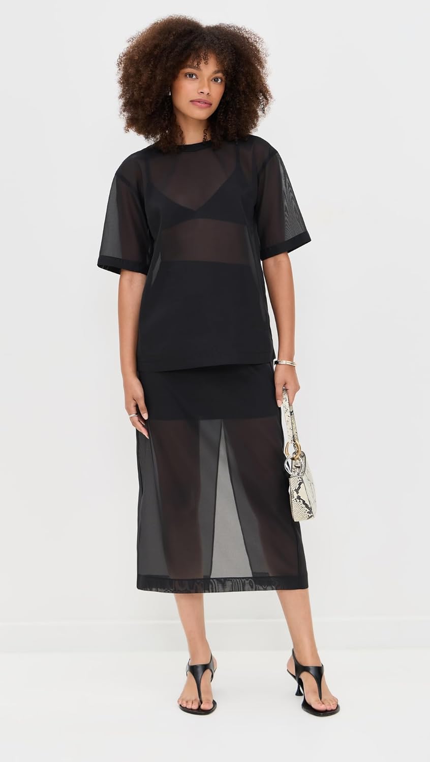 LE BOP Women's Olivia Organza Skirt - Image 5