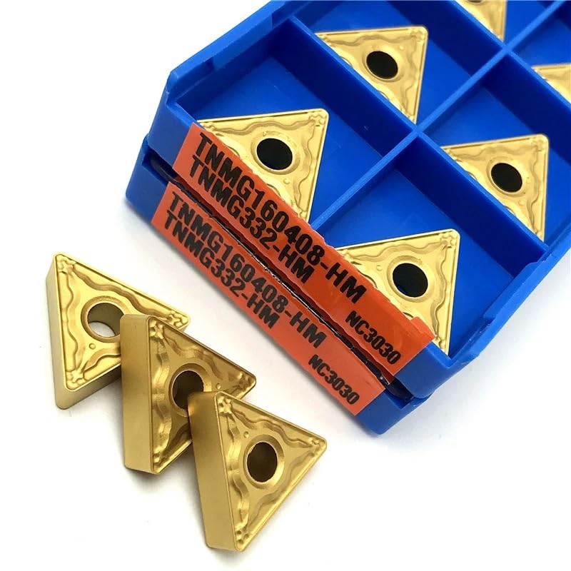 10 piezas insertos de carburo para torno CNC TNMG160404 miniatura 3