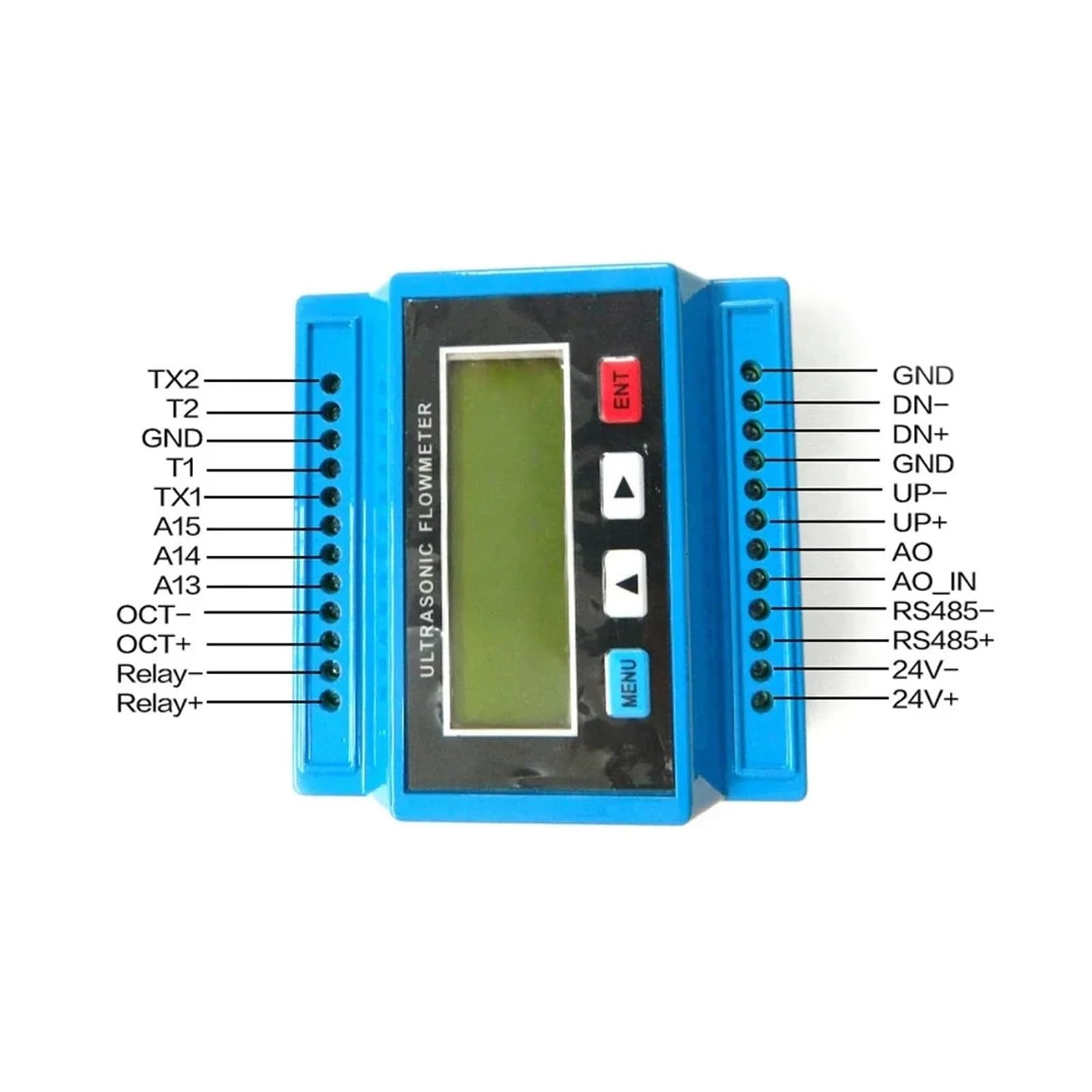 Caudalímetro ultrasónico digital for líquidos TUF-2000M, portátil, con pinza y transductores TS-2, TM-1 y TL-1 for tuberías de cobre/PVC. Alta sensibilidad, baja repetibilidad(TM-1-DN50-700mm)