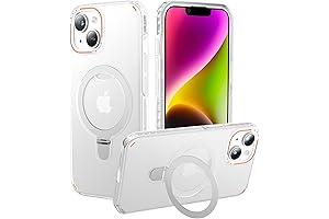 YouMaker MagSafe Case for iPhone 14 Plus - Matte Clear Protective Case