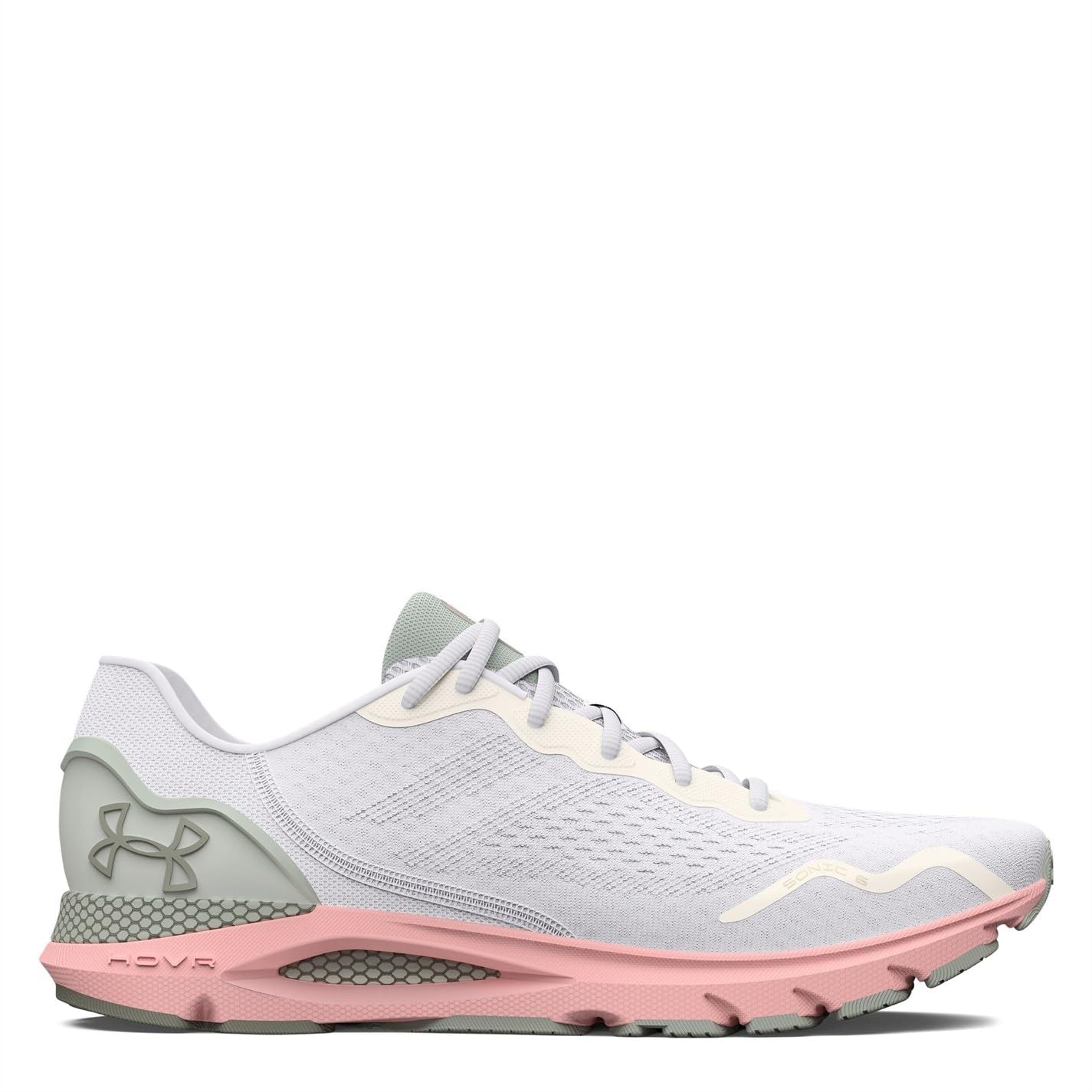 Under Armour UA W HOVR Sonic 6 Womens Running Shoes, WHT/GRN, 5 (B0BGQR8W8F) Amazon Price History, Amazon Price Tracker