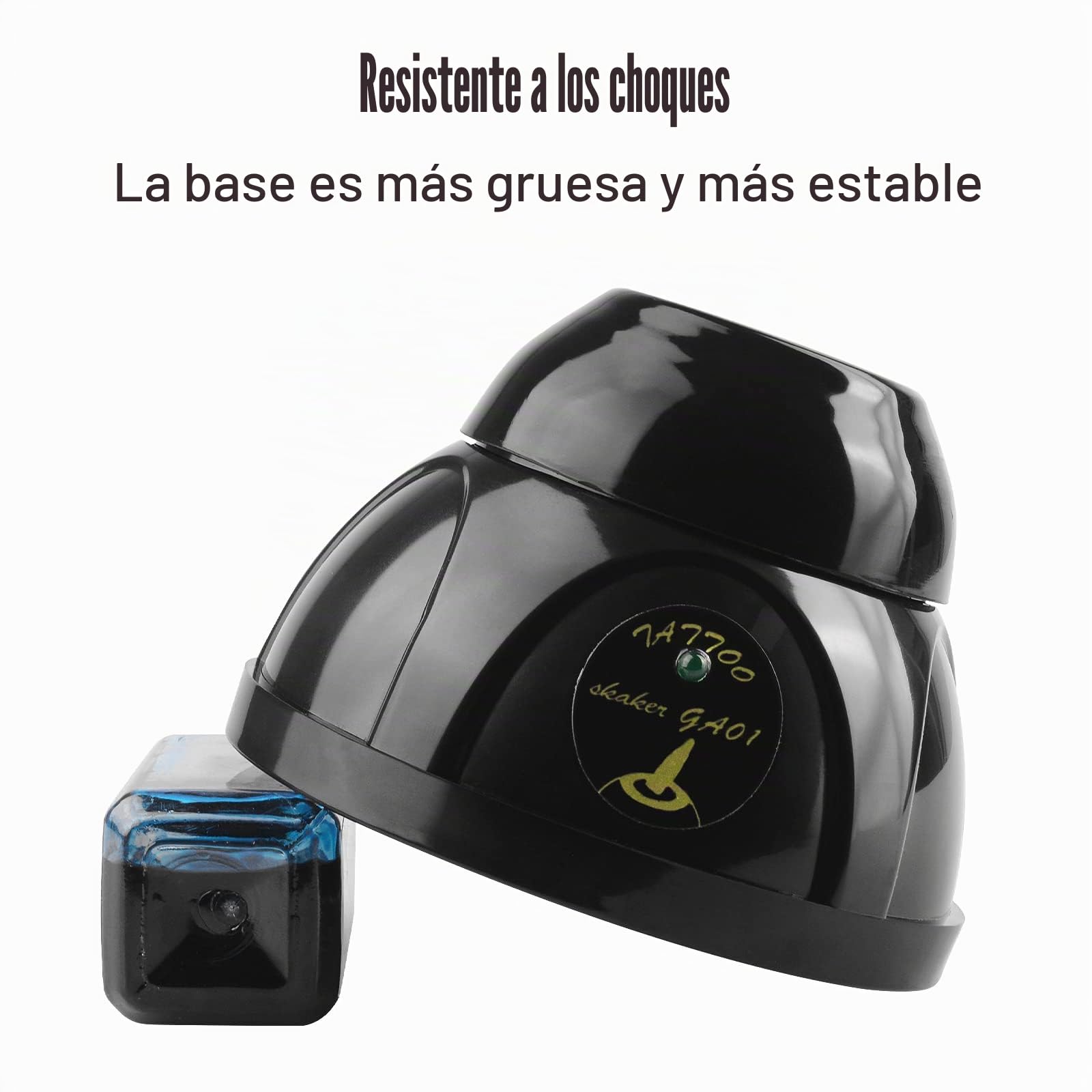 Agitador Vortex, agitador de pintura para estudios de uñas, pintores y aficionados, potente mini agitador con 5200 RPM, mezclador de vórtice mini multiusos, mezclador eléctrico de pigmento e tinta