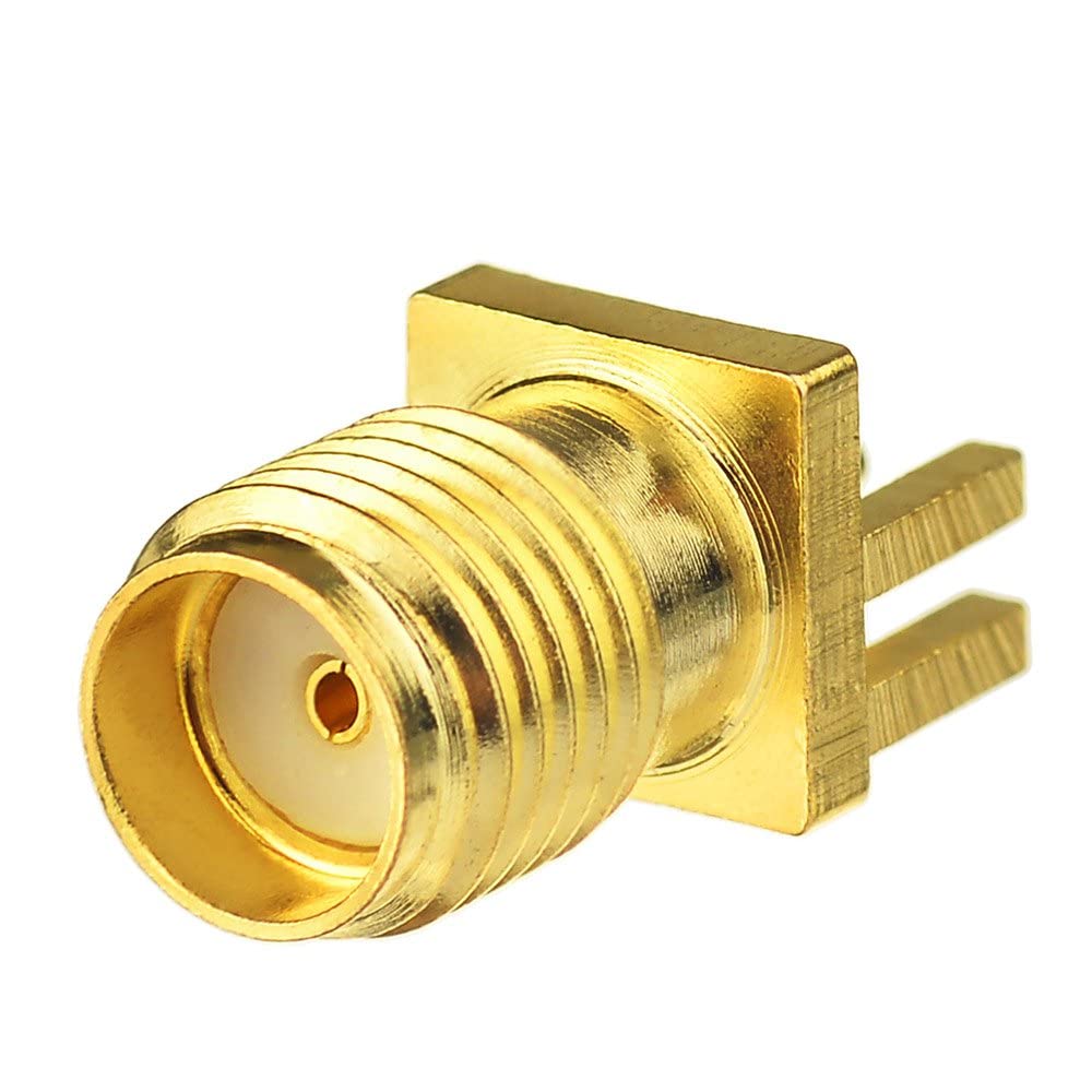 NBR SMA Female Edge Type PCB Moounted Connector SMA Jack Female Socket End Launch PCB Mount Straight Solder Connector for 0.040 inch (1.0mm)- 1 Pc.-image-14
