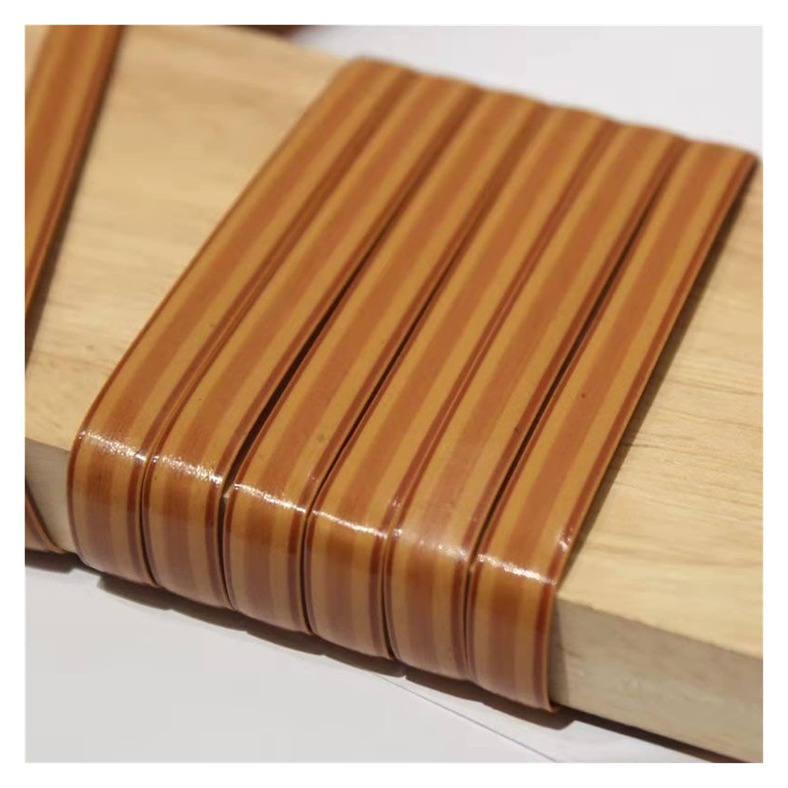 YebiO Plastic Woven Rattan Wicker Repair Material,8Mm Rattan Weaving Material, for Woven Storage Baskets/H/8Mm