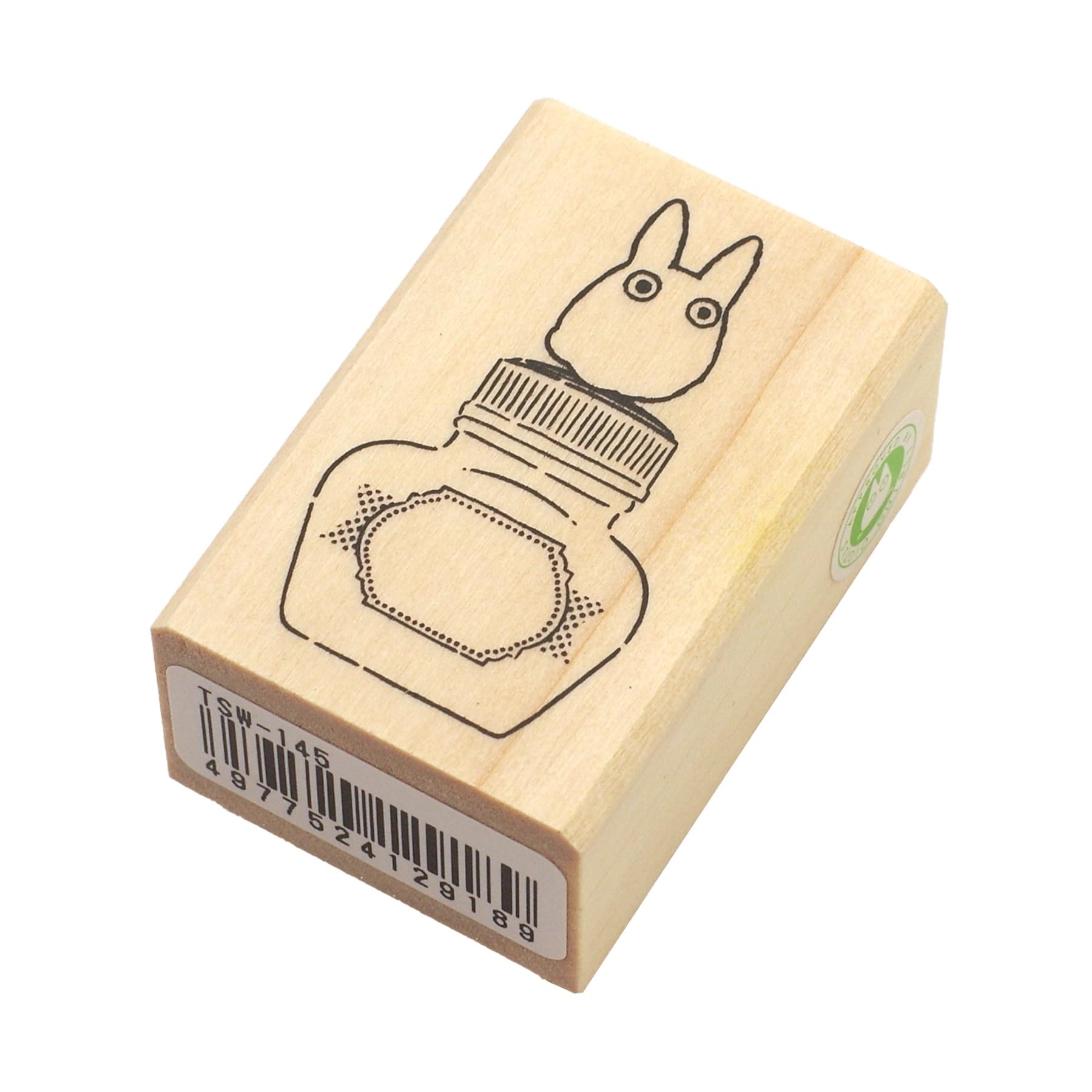 Beverly Studio Ghibli My Neighbor Totoro Rubber Stamp Wooden Hanko Japan