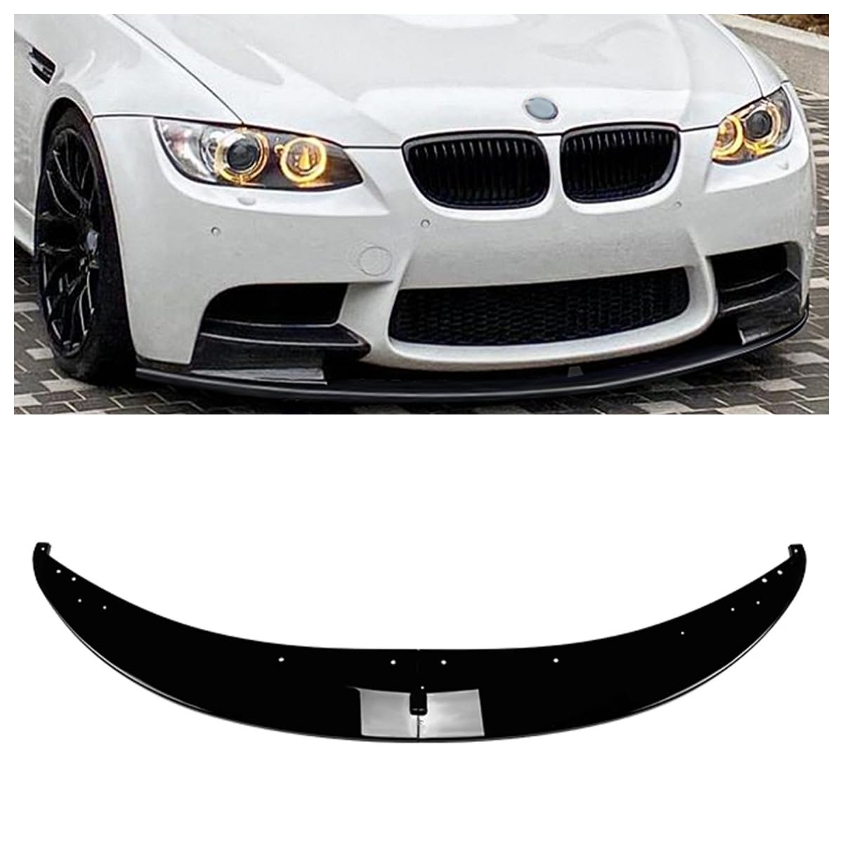 Amazon.com: Front Bumper Spoiler Side Splitter Kit for BMW 3Ser