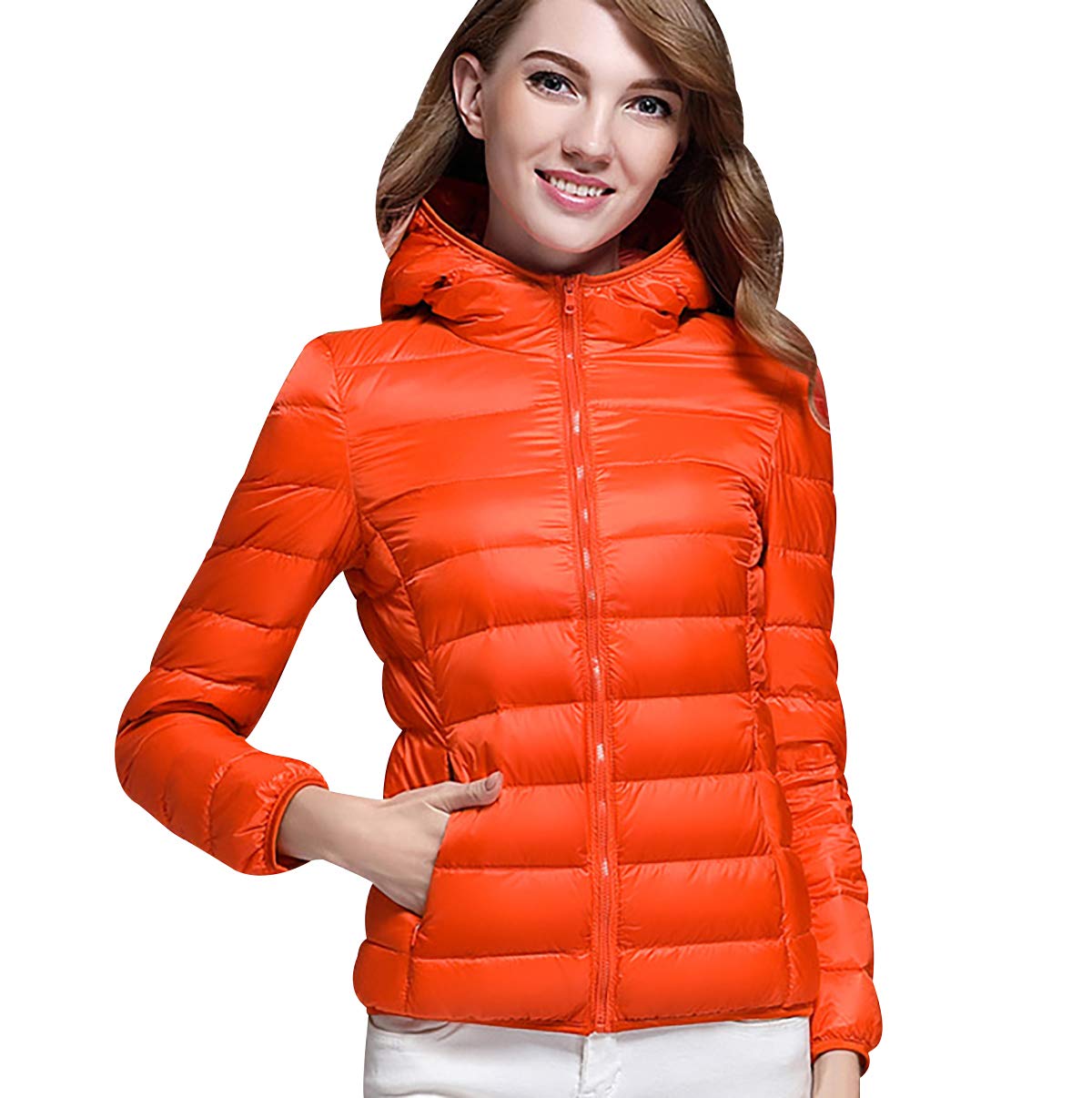 Piumino Donna Leggero E Oversize – Con Cappuccio, Imbottitura In Cotone E Trapuntatura A Rombi