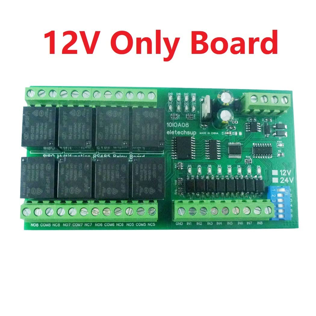 Waveshare Modulo relè Modbus RTU industriale a 8 canali (E) con Waveshare Modulo relè Modbus RTU industriale a 8 canali (E) con
