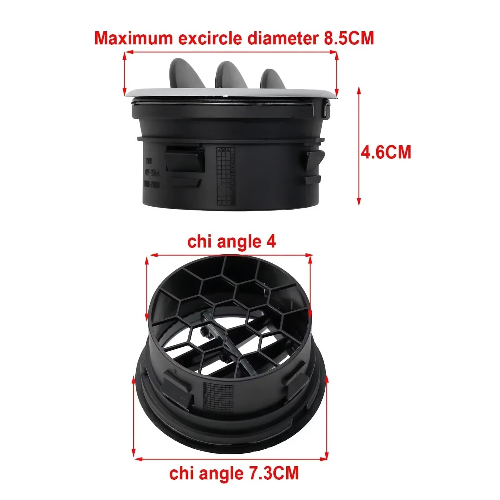 Compatible Avec Lifan Pour 320 Pièces De Rechange Pour Déflecteur De Sortie De Climatisation Automobile Pièces automobiles