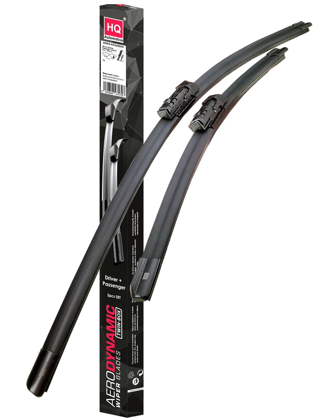 HQ Automotive Wiper Blades for BMW ix3 SUV (2020 and later) Front Wipers Replacement Kit