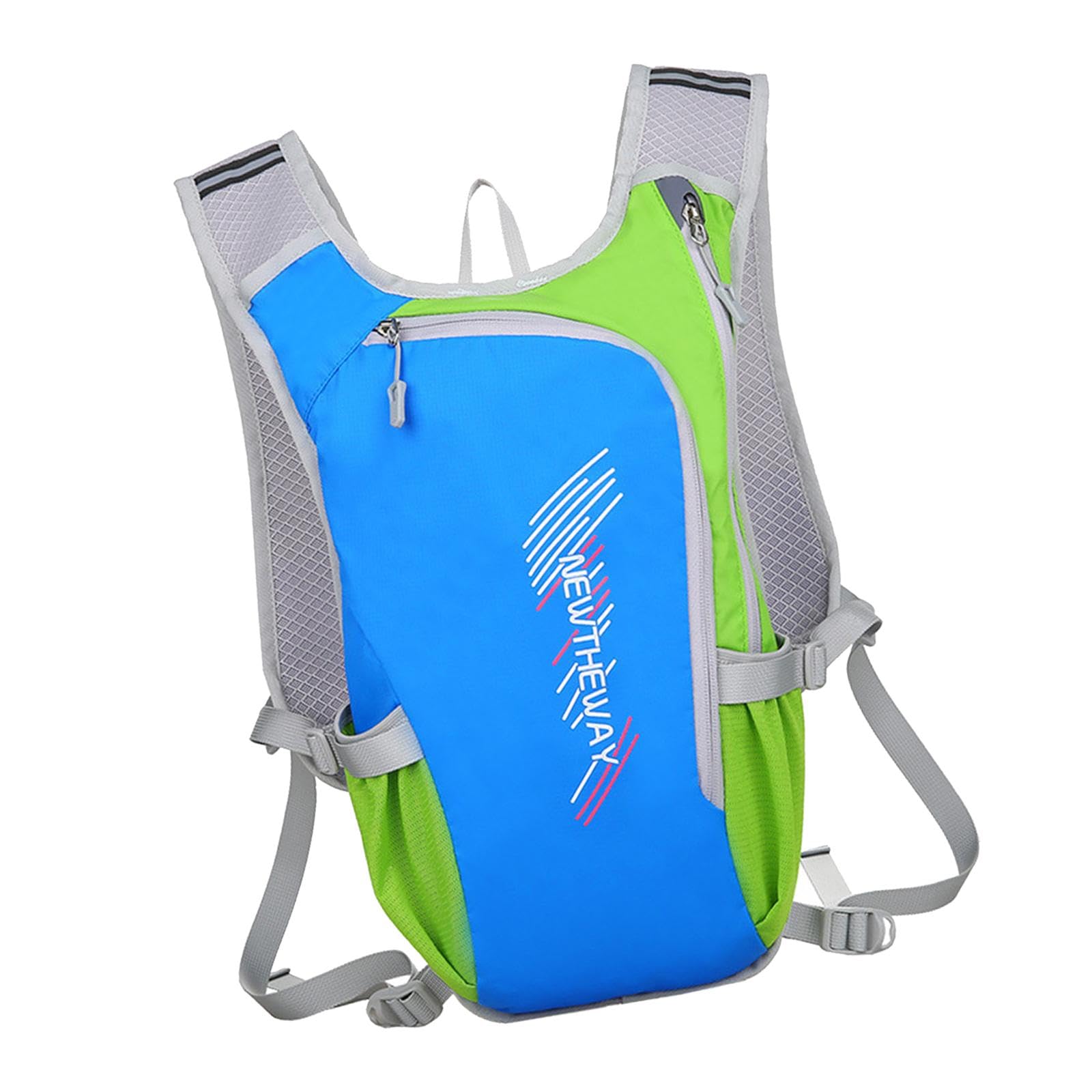 Hiking Hydration Backpack Hydration Pack for Mountain Climbing Biking Hiking Blue | 1 Hydration Pack (Not Included Water Bladder) 1 Storage Bag-image-26