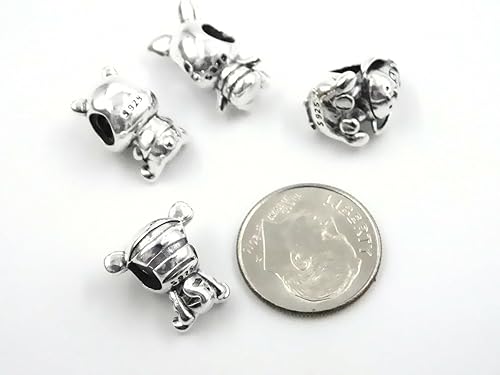 Miniatura 4 de Bolenvi Lindo dije de cuentas de personajes de dibujos animados compatible con Pandora y pulseras similares, collares y joyas de bricolaje,