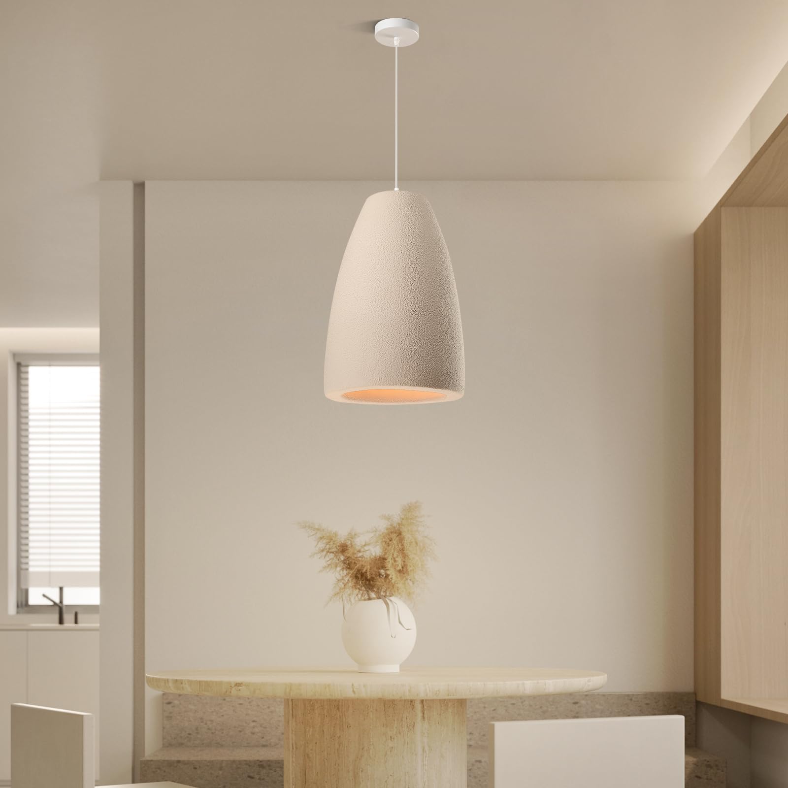 JAYMP Wabi Sabi Pendant Light for Dining Room Kitchen Island Light