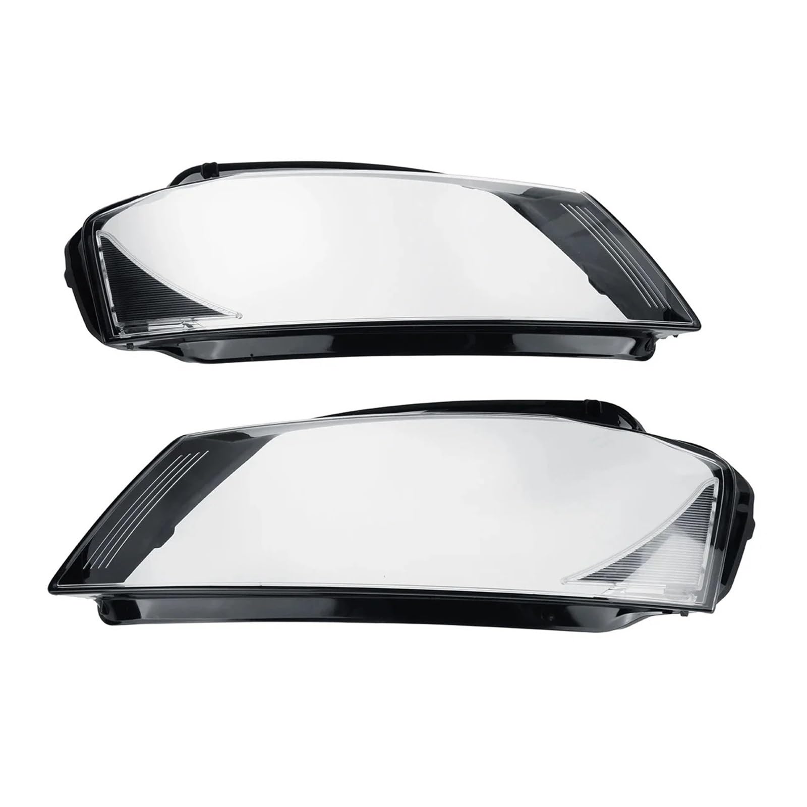 Front Headlight Lens Cover Compatible For Audi A3 8P S-line S3 RS3 Facelift 2008 2009 2010-2012 Clear Headlamp Shell Transparent Lampshade(1 Pair)