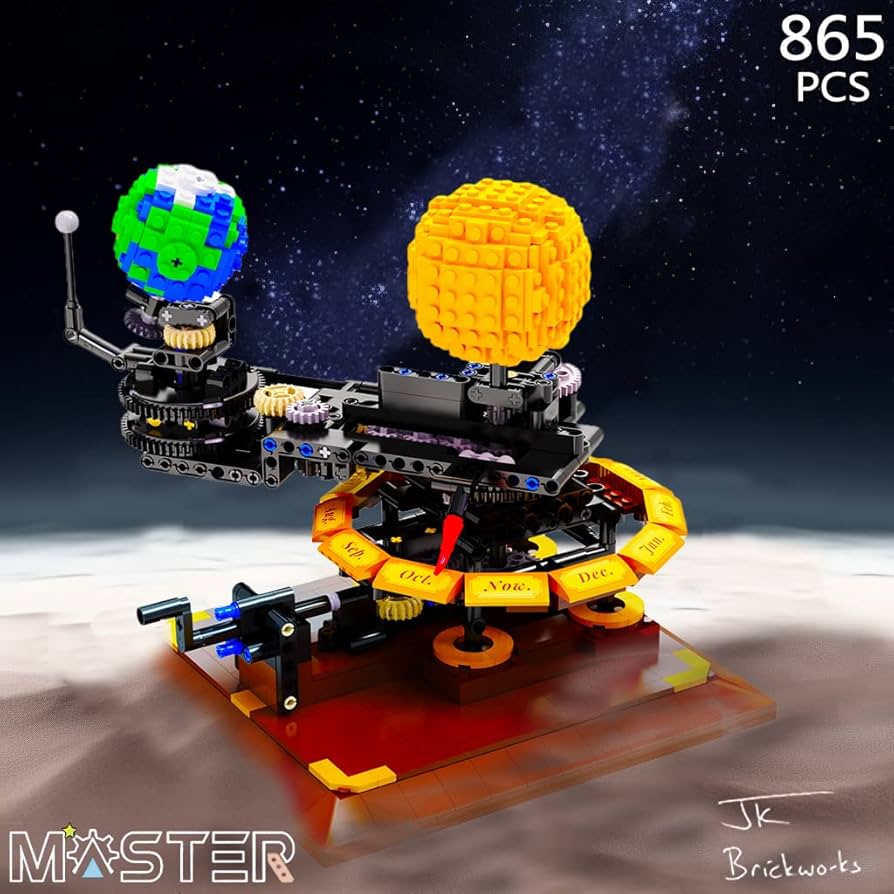Amazon.com: LEAPHZOT Solar System Earth Moon Sun Model