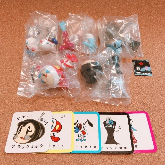 OH!スーパーミルクチャン コレクションフィギュアセット☆激レアブラックミルク付 OH!スーパーミルクチャン コレクションフィギュアセット☆激レア
