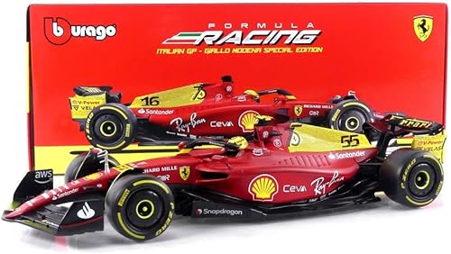 Miniatura 7 de Bburago - Iron F1-75 - Italy Monza GP 2022-118