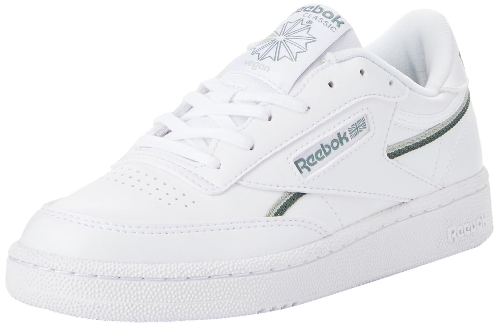 Reebok Male Adult Club C 85 Vegan White/VINGRE/TREGRE 3