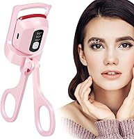 Vista 1 de Hicdaw Rizador de pestañas calentado, rizador de pestañas eléctrico con peine recargable por USB, rizador de pestañas de calentamiento rápido