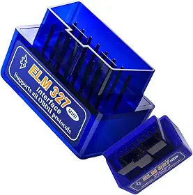 Mini Scanner Automotivo Bluetooth ELM327 Interface OBD2 Diagnóstico de Veículos Versões 1.5 e 2.1 (Versão 2.1)