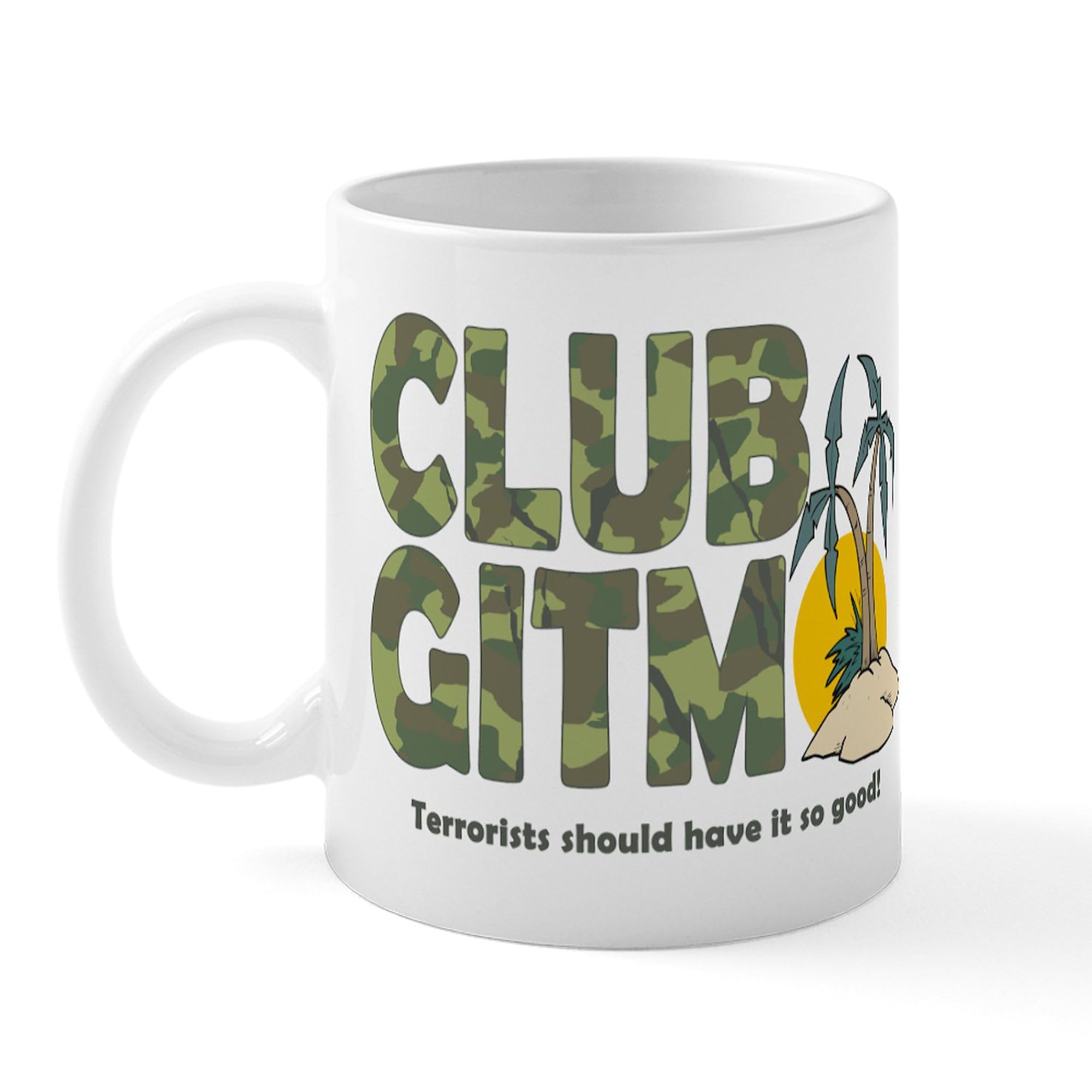 CafePress Club Gitmo Mug 11 oz (325 ml) Ceramic Coffee Mug