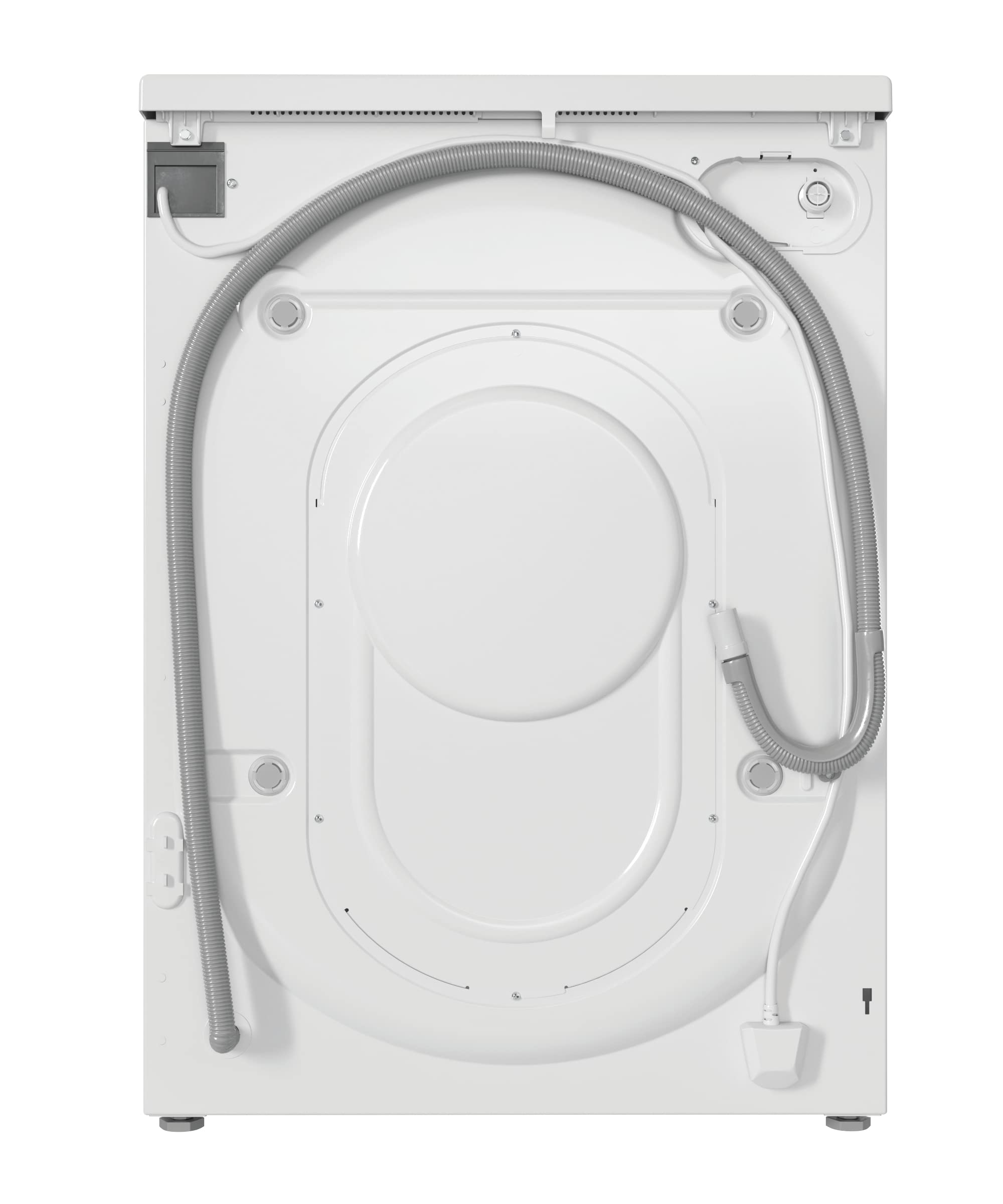 Hotpoint NDB 96443 W IT N Lave-linge 9 kg Charge avant, Libre installation. Centrifugeuse 1400 tours par minute Largeur 59,5 cm, Profondeur 54 cm, Hauteur 85 cm, Classe énergétique E