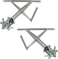 Vista 62 de TRQ Juego de elevalunas eléctrico trasero compatible con Volkswagen Golf 1999-2006 Jetta VW1550102 VW1551102 1999-2005