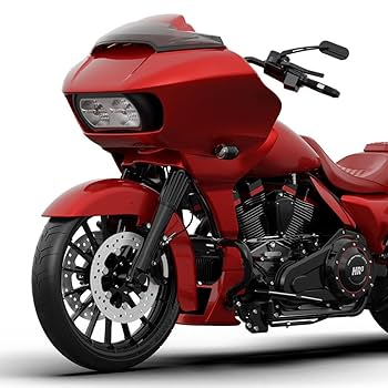 Amazon.com: HR3 Color-Matched Wicked Red Road Glide Fairing