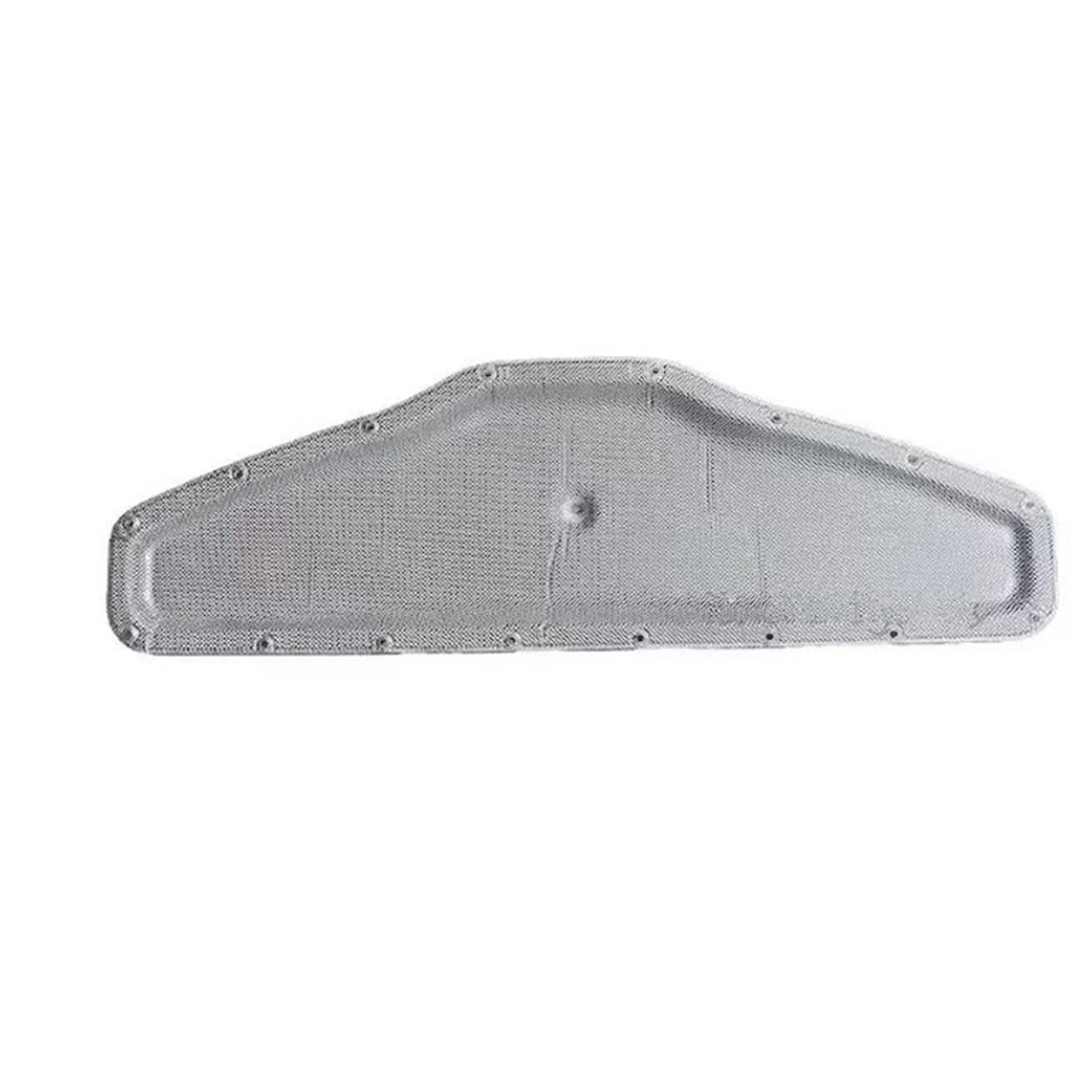 Eshgtuo Front Rear Aluminum Car Bonnet Insulation Mat For Xpeng For G6 F30 2023~2026 Car Hood Engine Soundproof Cotton Insulation Mat Engine Insulations Mats(Front Rear Aluminum)
