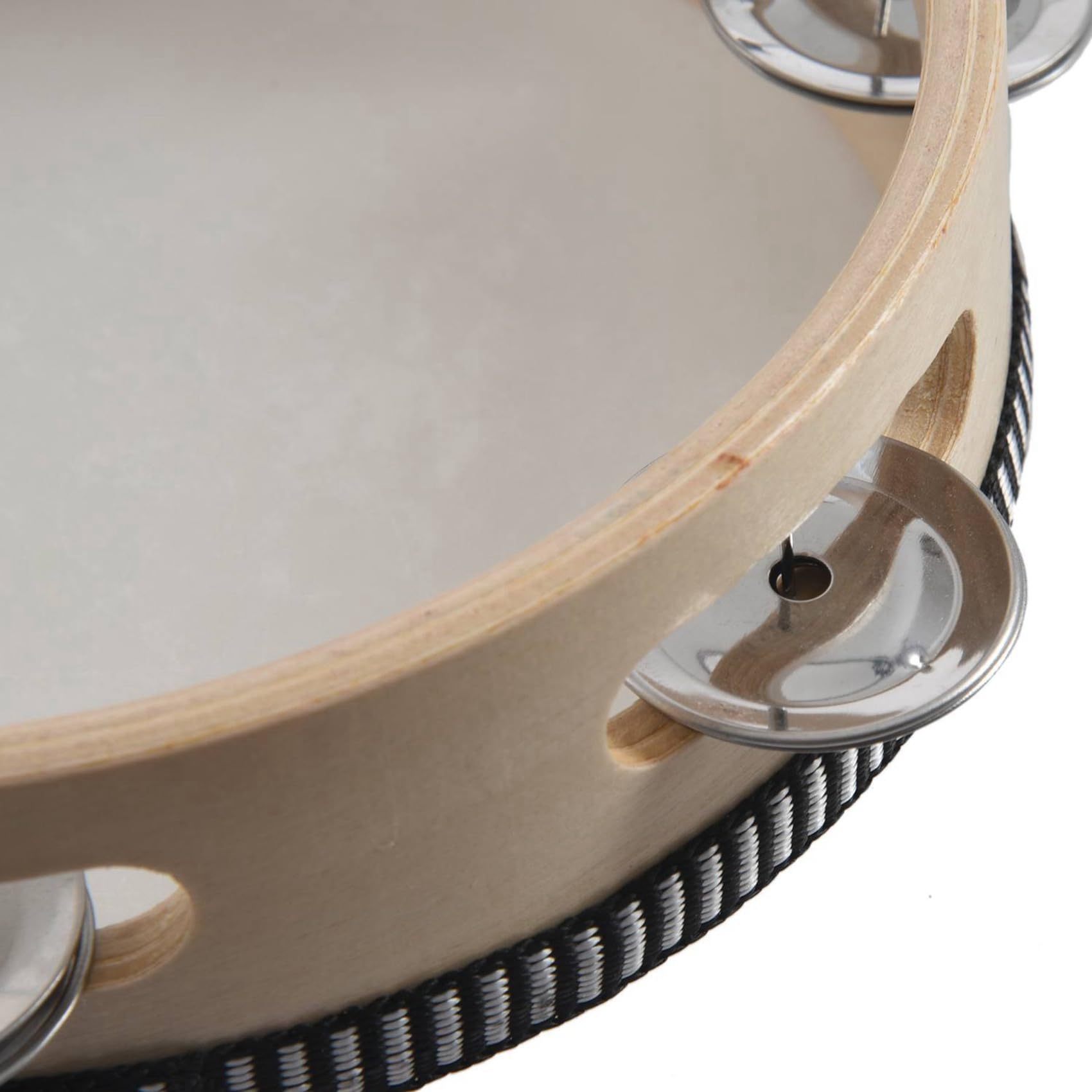 10X Tamburello Musicale da 7 Pollici con Percussione Rotonda per Partito KTV