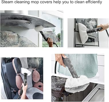 Karcher SC2 / SC3 / SC4 / SC5 için 3 Paket Kumaş Seti Değiştirme Havlu Bezler Bez Meme Kapağı Aksesuarları