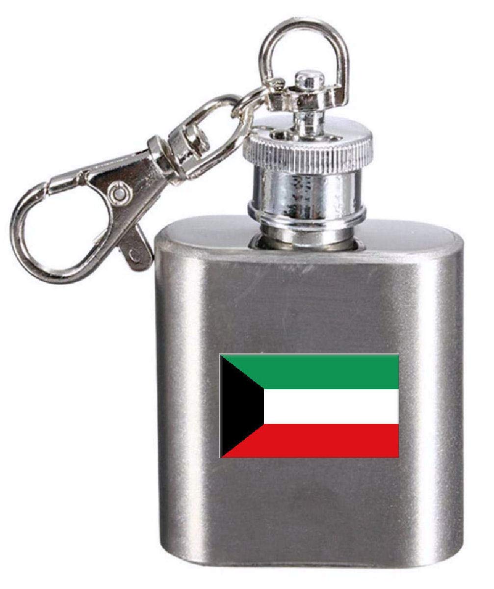 Flasque porte-clés Koweït gravé idée cadeau originale et utile