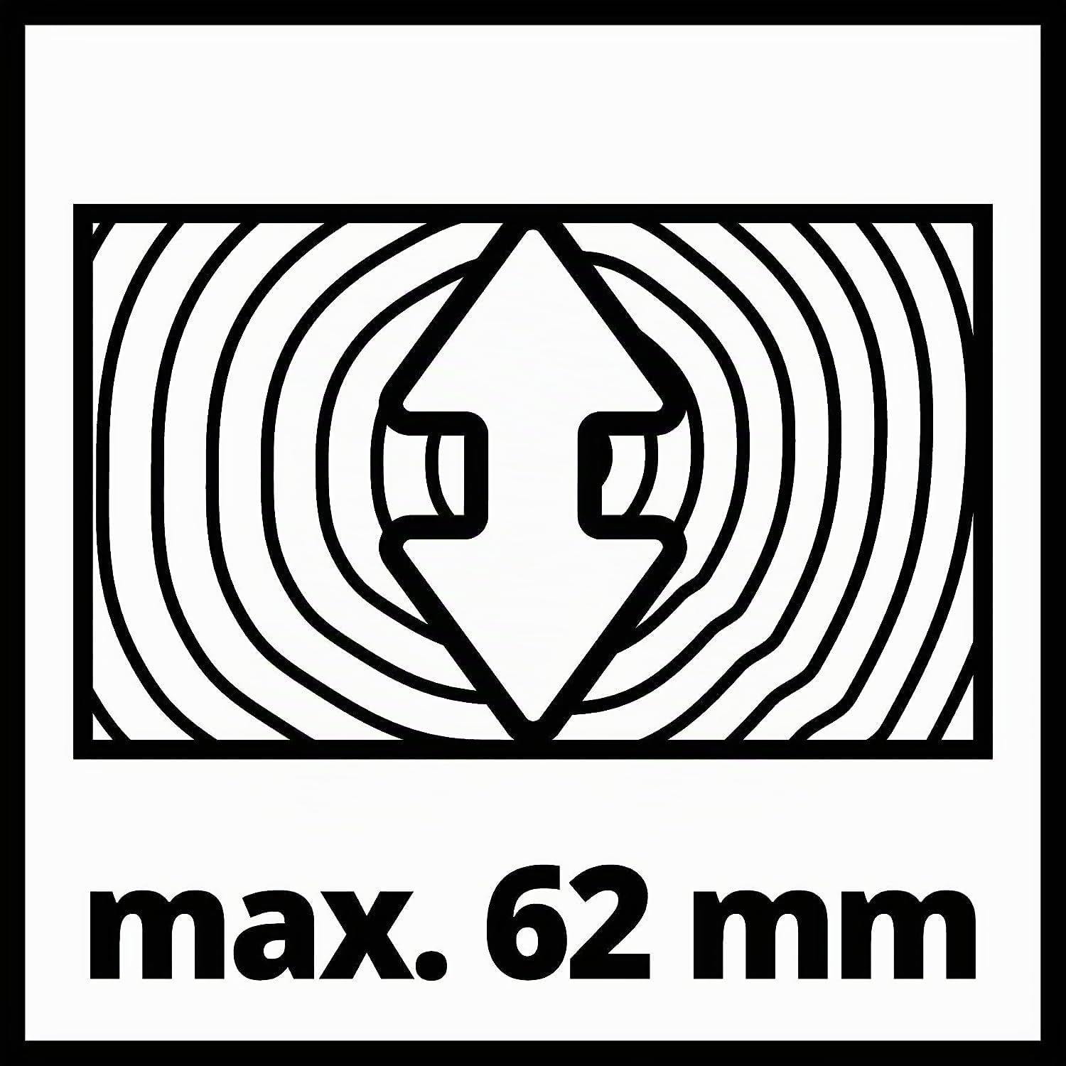 Einhell Zug-Kapp-Gehrungssäge TC-SM 2131/2 Dual (1800 W, max. 62 mm x 310 mm Schnitttiefe/-breite, Ø 210 mm Sägeblatt, beidseitig neigbarer Sägekopf, Zugfunktion, Laser)