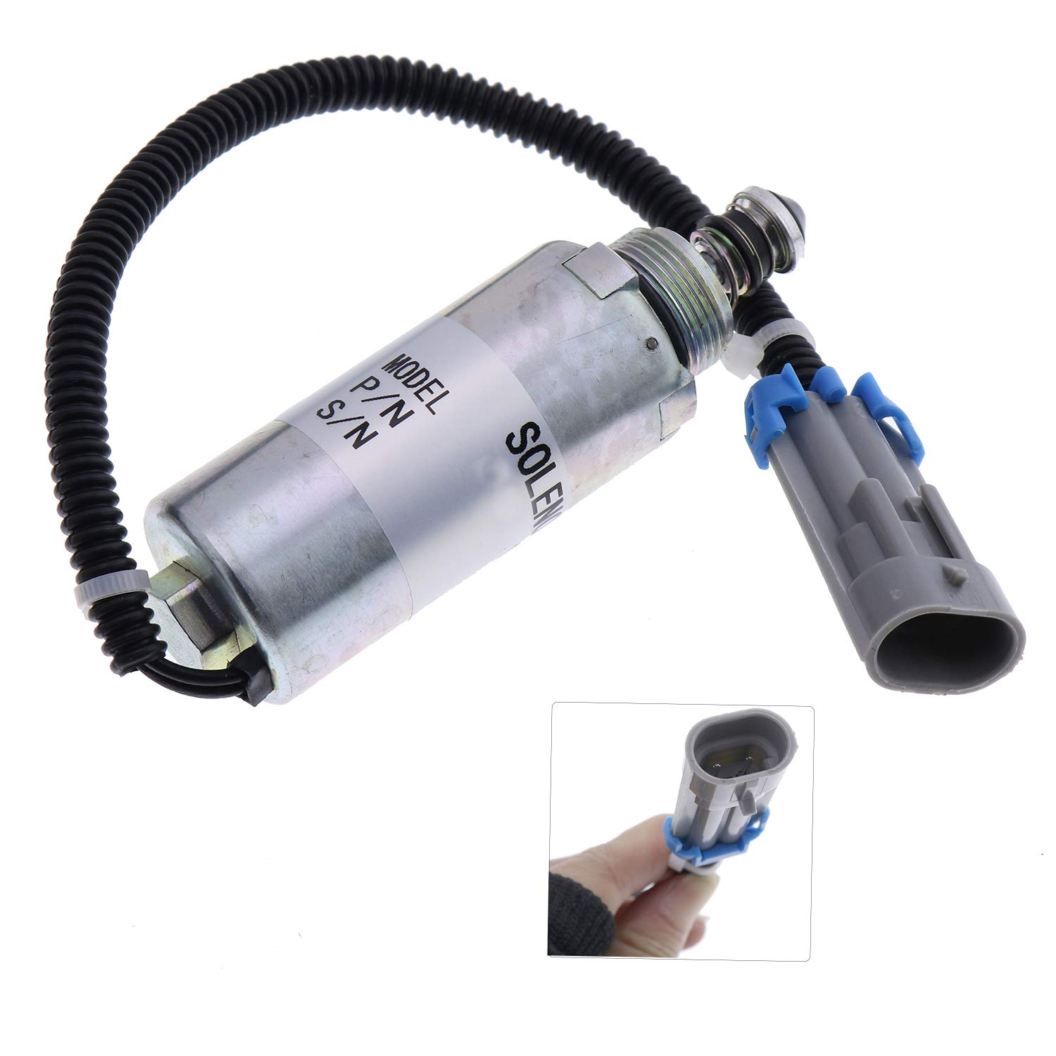 Solarhome Fuel Shutoff Solenoid 33072 for 1994-2005 GM Chevy 6.5L DS (2088)