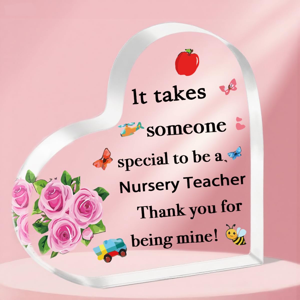 ToVii Nursery Teacher Gifts - Acrylic Keepsake Teacher Appreciation Gifts