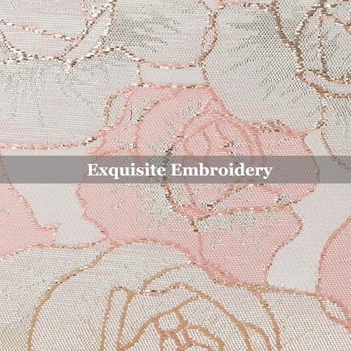 Image of Womens Vintage Floral Embroidery Clutch Evening Handbag Shoulder Bags Purse for Wedding Party Prom