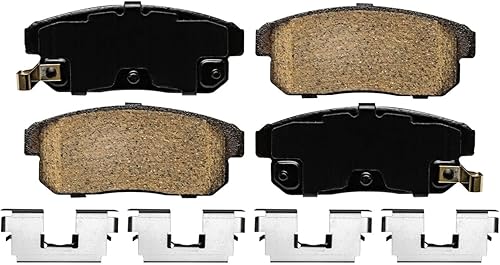 Miniatura 399 de Detroit Axle - Rotores de disco delantero de 10.827 in + pinza de freno lateral del pasajero de repuesto para Toyota RAV4 Prius V Lexus HS250H Scion