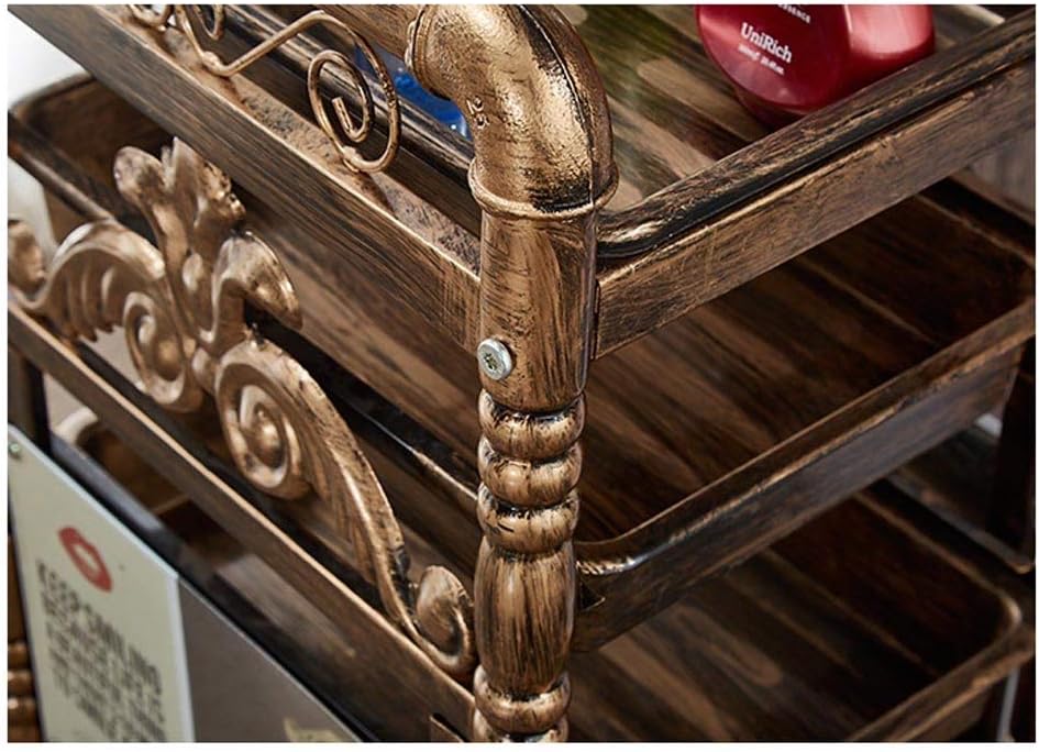 5 Tier - Classic Salon Rolling Storage Trolley, Hairdressers Hairdressing Spa Hair Stylist Beauty Barber Cart Drawers Roller : Beauty & Personal Care