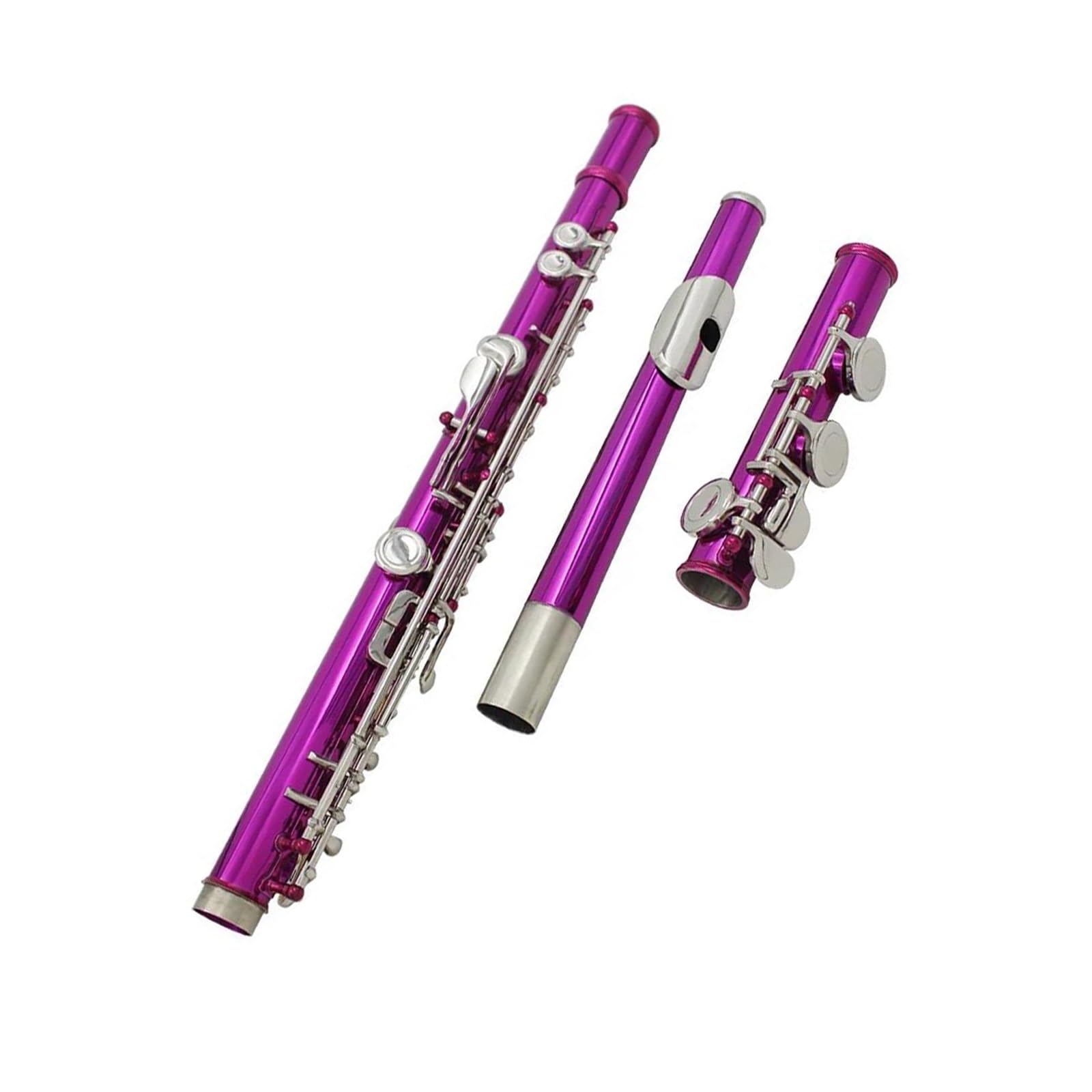 flet prosty Instrument fletowy z 16 otworami w kształcie litery C, z rękawiczkami i narzędziem do wkręcania, odpowiedni dla początkujących