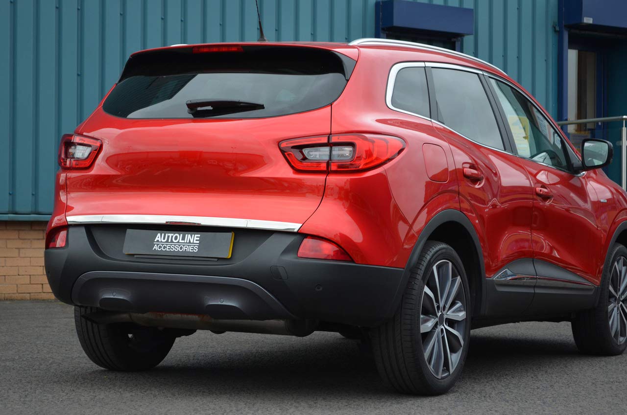 Chrom Hinten Heckklappe Zierleiste Abdeckung Passend Für Kadjar (2016