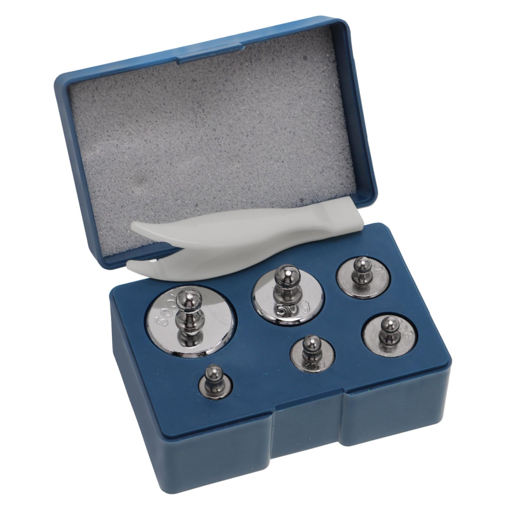 FUNOMOCYA High Weights Set 6pcs Calibration Weights for Accurate Scales Calibration Random Color