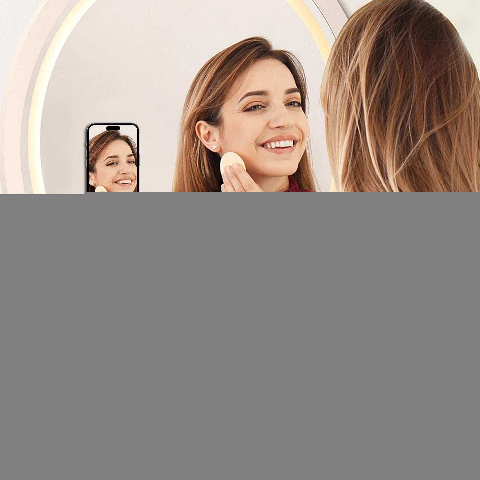 Uchwyt do telefonu – silikonowy samoprzylepny na smartfony | magnetyczny uchwyt na telefon z przyssawką do drzwi, ściany, okna, , vlogowania, nagrywania, filmowania, podróży, na