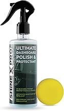 ShineXPro Car Dashboard Polish & Protectant - Our Car Interior Polish Restores Original Finish, Infused UV Blockers Prevent Fading - Non-Greasy, Less Reflective Formulation That Repels Dust