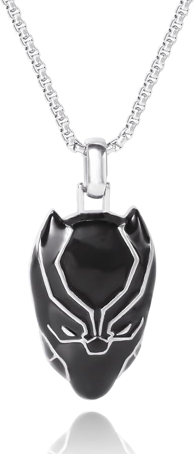 Black Panther Pendant Necklace 