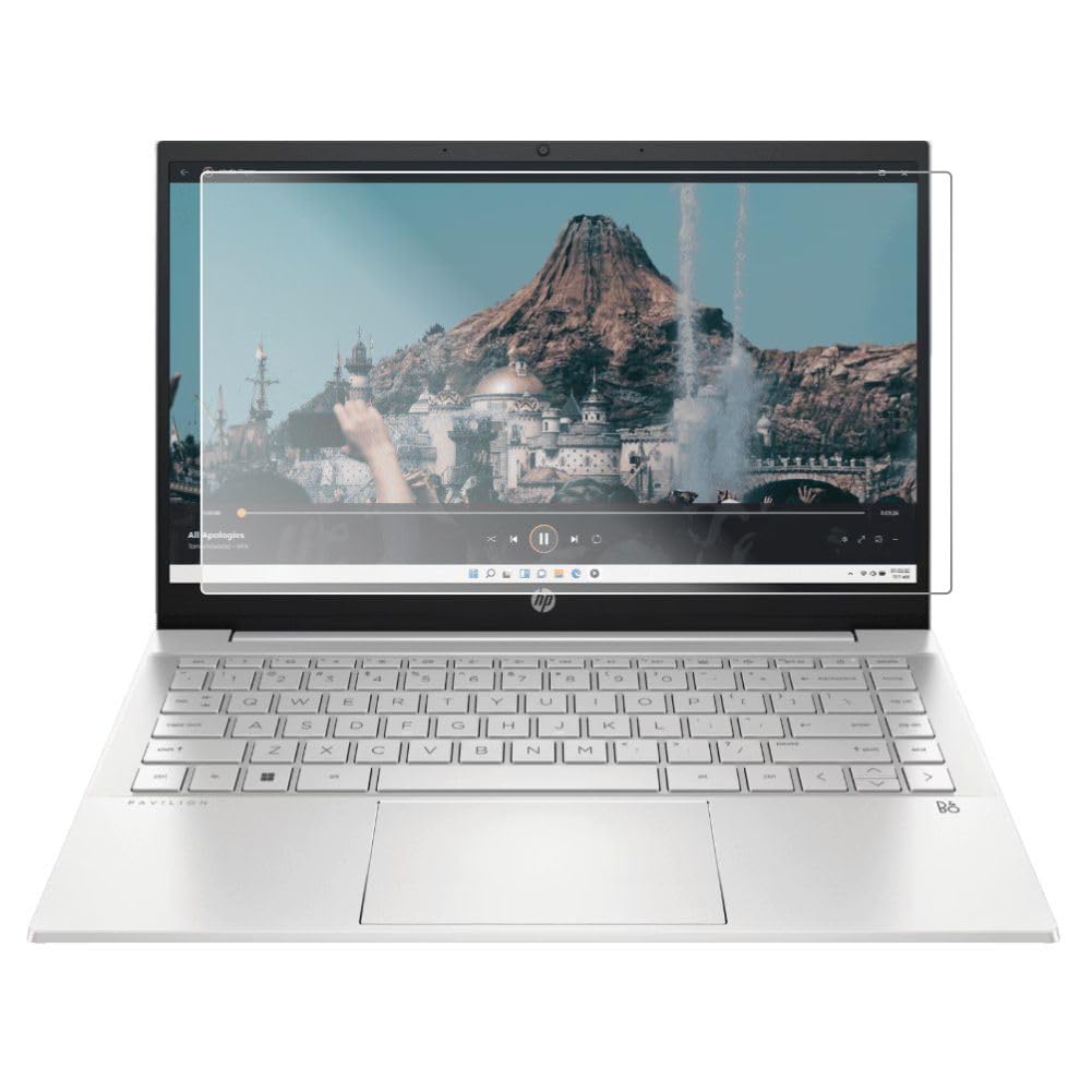 GADGETGARD premium 9H Glossy Unbreakable Glass Screen Protector Guard Compatible with HP Pavilion 15.6 Laptop 15-eg3018TU | 15.6 inch High Clarity Anti-Scratch Film | Easy Installation