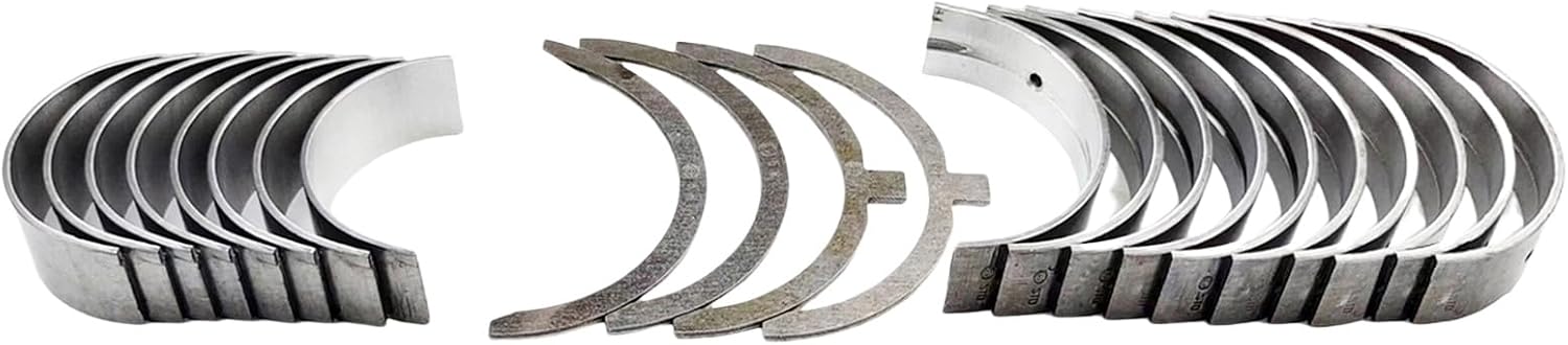 B3.3 Main Bearing &Con Rod Bearings &Thrust Washer Compatible With Cummins B3.3 QSB3.3 Engine STD Bearing kit